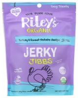 Riley's Organic Turkey and Sweet Potato Jerky Dog Treats Perspective: Main