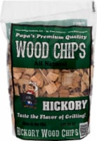 Papa's Hickory Smoking Wood Chips - Natural
