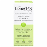 The Honey Pot 7 Day Boric Acid & Herbs Suppositories + Applicator