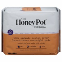 The Honey Pot® Organic Incontinence Overnight Pads With Wings