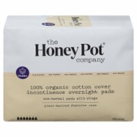 The Honey Pot® Incontinence Organic Cotton Non Herbal Nighttime Pads