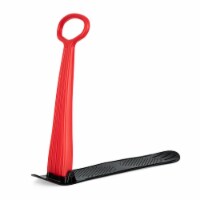 Slippery Racer Kids Foldable Downhill Outdoor Winter Ski Scooter Snow Sled, Red