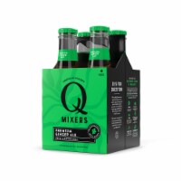 Q Mixers Ginger Ale, Premium Cocktail Mixer Made with Real Ingredients, 6.7 Fl Oz (4 Bottles) Perspective: Main