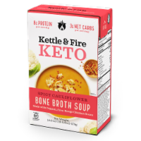 Kettle & Fire Spicy Cauliflower Soup with Chicken Bone Broth