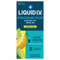 Liquid I.V.® Hydration Multiplier® Lemon Lime Electrolyte Drink Mix Sticks