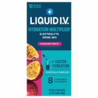 Liquid I.V.® Hydration Multiplier® Passion Fruit Electrolyte Drink Mix Sticks Perspective: Main