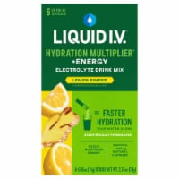 Liquid I.V.® Lemon Ginger Supercharged Energy Drink Mix