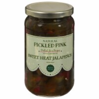 Pickled Pink Sweet Heat Jalapenos Perspective: Main