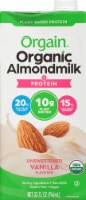 Orgain® Organic Protein Unsweetened Vanilla Almond Milk