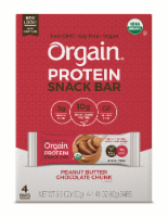 Orgain Peanut Butter Chocolate Chunk Protein Bars Perspective: Main
