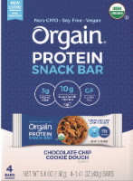Orgain Chocolate Chip Cookie Dough Protein Bars Perspective: Main