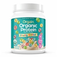 Orgain® Fruity Cereal Flavor Plant-based Organic Protein Powder Perspective: Main