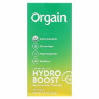 Orgain® Hydroboost Lemon Lime Rapid Hydration Drink Mix Perspective: Main