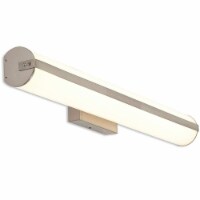 Hamilton Hills 36  Brushed Nickel Contemporary Bar Light Vanity Cylinder Light Fixture