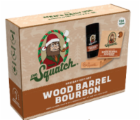 Dr. Squatch Wood Barrel Bourbon Holiday Gift Set