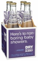 Dry® Botanical Bubbly Sparkling Lavender Soda Bottles Perspective: Main