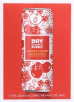 Dry® Botanical Bubbly Rainier Cherry Flavored Sparkling Water Cans Perspective: Main