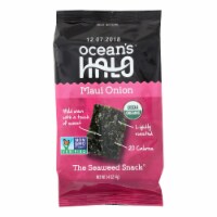 Ocean's Halo Maui Onion Seaweed Snack .14 oz - 12 Pack