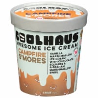 Coolhaus™ Campfire S’mores Vanilla Marshmallow Ice Cream Perspective: Main