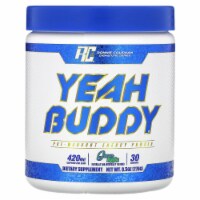 Ronnie Coleman Signature Series Yeah Buddy Pre-Workout Energy Powder Green Apple -