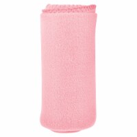 12 Pack 50 x 60 Cozy Premium Fleece Throw Blanket, Baby Pink