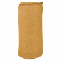 50 x 60 Cozy Premium Fleece Throw Blanket, Tan