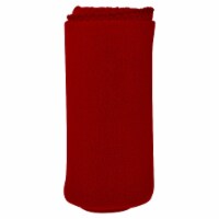 12 Pack 50 x 60 Cozy Premium Fleece Throw Blanket, Red