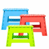 Small 3 Piece Folding Space Saving Step Stool