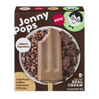 Jonny Pops Cold Press Coffee Chocolate & Cream Bars 3 Count Perspective: Main