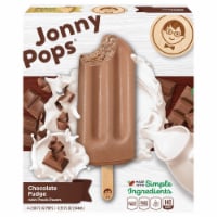 Jonny Pops Chocolate Fudge with Fresh Cream Pops
