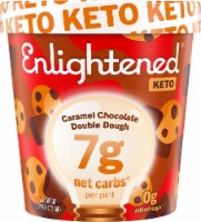 Enlightened® Keto Caramel Chocolate Double Dough Ice Cream