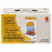 Wave Mango Soda Cans Perspective: Main