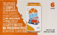 Wave Tangerine Soda Bottles Perspective: Main