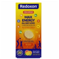 Redoxon Max Energy Dietary Supplement Effervescent Tablets