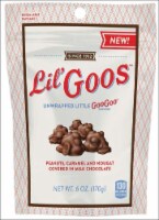 Lil' Goos™ Unwrapped Little GooGoo® Clusters Peanut Caramel & Nougat Milk Chocolate Candy Pouch Perspective: Main