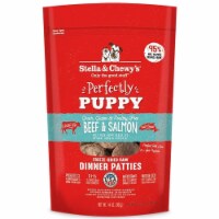 Stella & Chewys 852301008090 14 oz Dog Freeze Dried Puppy Beef Salmon Dinner Patties