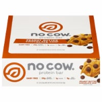 no cow® Peanut Butter Chocolate Chip Protein Bars