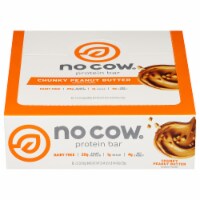 no cow® Dairy Free Chunky Peanut Butter Protein Bars