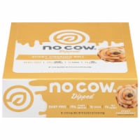 no cow® Dairy Free Sticky Cinnamon Roll Protein Bars