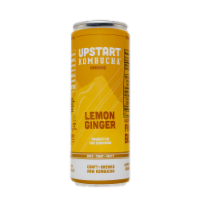 Upstart Kombucha Lemon Ginger Drink Perspective: Main