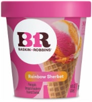 Baskin Robbins Rainbow Sherbet