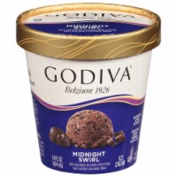 Godiva® Midnight Swirl Ice Cream