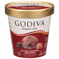 Godiva® Salted Caramel Brownie Ice Cream