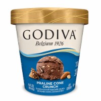 Godiva® Praline Cone Crunch Ice Cream