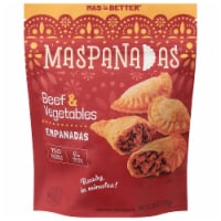 Maspanadas® Mini Beef & Vegetable Emapanadas Perspective: Main