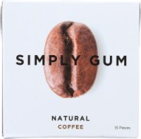 Simply Gum Natural Coffee Gum