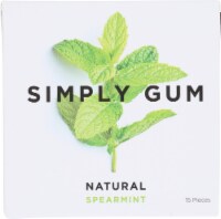 Simply Gum Natural Spearmint Gum
