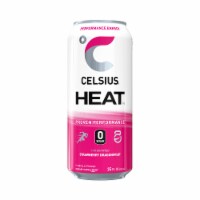 CELSIUS HEAT Sparkling Strawberry Dragonfruit Energy Drink Perspective: Main