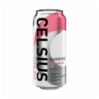 CELSIUS® ESSENTIALS Watermelon Ice Performance Sparkling Energy Drink Can Perspective: Main