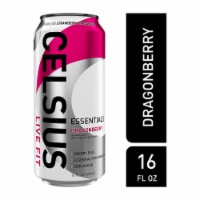 CELSIUS ESSENTIALS™ Sparkling Dragonberry Energy Drink Can Perspective: Main